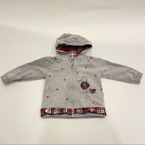 Hoodie shirt with hearts